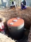 A picture of BIO DIGESTER SEPTIC TANK NI MFUMO WA MAJITAKA WAKISASA USIOJAA
