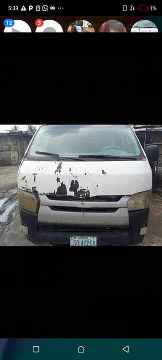 A picture of Toyota Hummer bus for sale with first body Location River