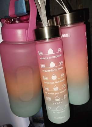 A picture of Water bottles