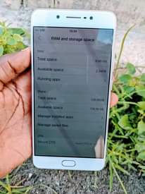 A picture of Vivo x7plus imenyooka mno gb128 ram6 net4g