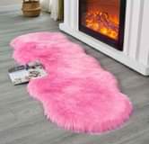 A picture of Faux fur carpets Shape irregular