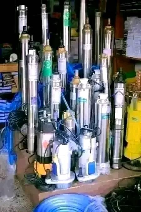A picture of Water Well and borehole drilling services with electric solar pump