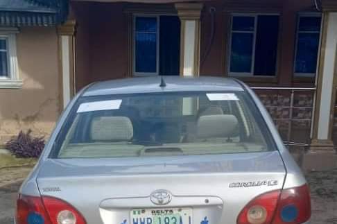 A picture of Coroll04 model REGISTERED ac need attention my settlement 10 that
