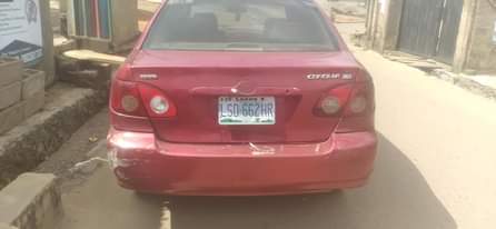 A picture of Sharp Toyota corolla 2007
