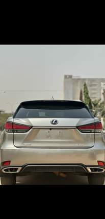 A picture of EXTREMELY CLEAN FOREIGN USED 2022 RX350 LEXUS F SPORT