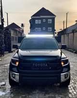 A picture of irect okumbo Toyota Thundra TRD Upgraded to ustom uty ntact