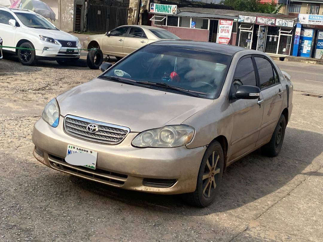 A picture of Toyota corolla