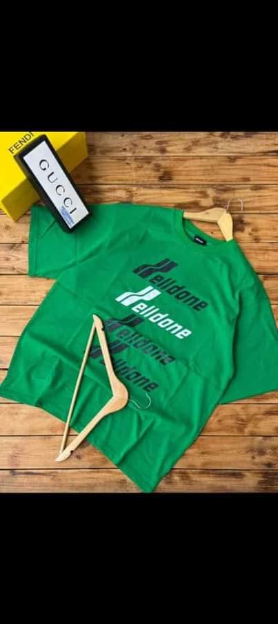 A picture of Plain and labeled T shirts