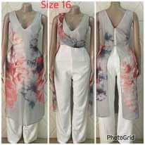 A picture of Jumpsuits available at 50k 70k. Whatsapp or call 0706620111. Ntinda.
