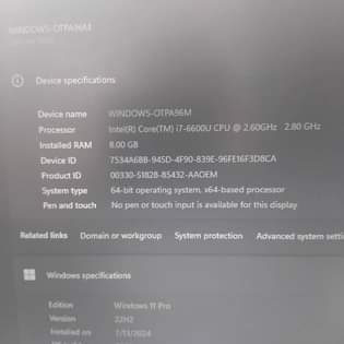 A picture of Dell latitude 5480