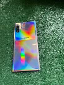 A picture of Samsung galaxy note 10plus