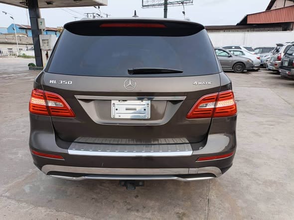A picture of Toks standard Mercedes Benz ML 350 full option first body