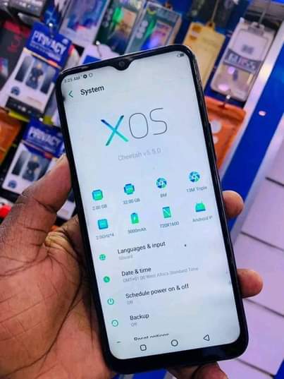 A picture of Infinix Hot 8