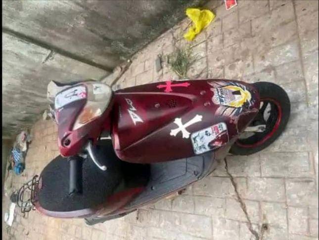 A picture of Honda scooter bike