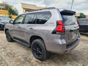 A picture of 2023 Toyota Prado V4 price 87million with duty Location Abuja