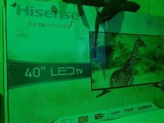 A picture of HISENSE 40INCHES DIGITAL SETLITE TV IN VERY GOOD CONDITION 650K