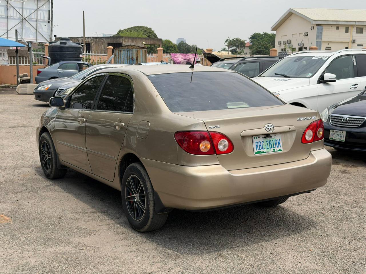 A picture of 3 MONTHS USED 2007 COROLLA FIRST BODY WITU UNTEMPERED SYSTEM