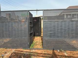 A picture of Fabrication of gate with Wrought iron