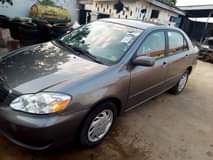 A picture of Toyota Corolla for sale you call me back phone number