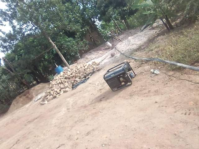 A picture of Pumps and boreholes