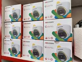 A picture of CCTV cameras