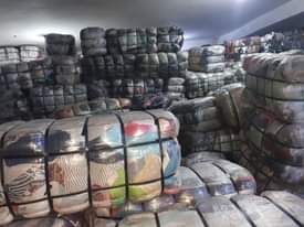 A picture of Used clothes bales