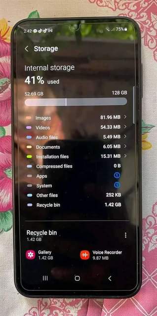 A picture of Samsung a14