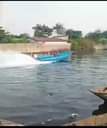 A picture of Fibre boat with 200hp engine
