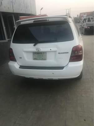 A picture of Registered 2004 model toyota highland