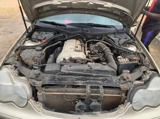 A picture of Distress sales Mercedes Benz C180 4plugs engine Belgium standard Ac