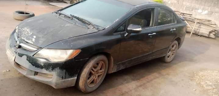 A picture of REGISTERED 2008 ACURA on CAR HAS BEEN ABANDONED FOR A