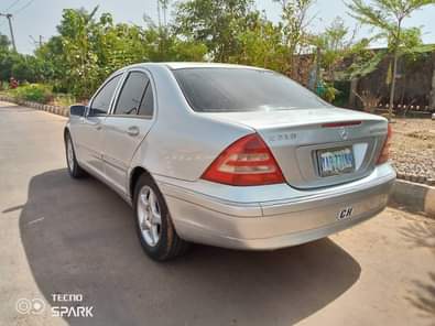 A picture of Clean used Mercedes Benz C230 4 cylinder engine 2005 model