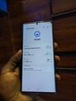 A picture of Cracked Samsung note 20 ultra 128gb storage 12gb ram at
