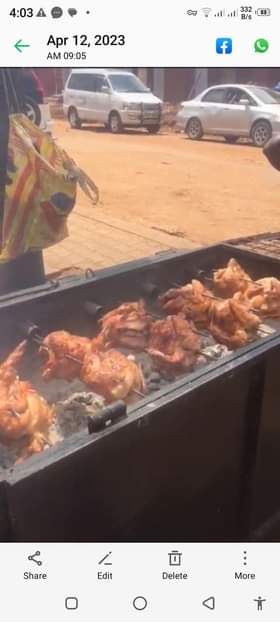 A picture of Chicken roasting machines 2 of them