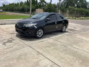 A picture of NEATLY USED TOYOTA YARIS 2015 MODEL WITH THE ORIGINAL DUTY
