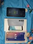 A picture of Samsung A74
