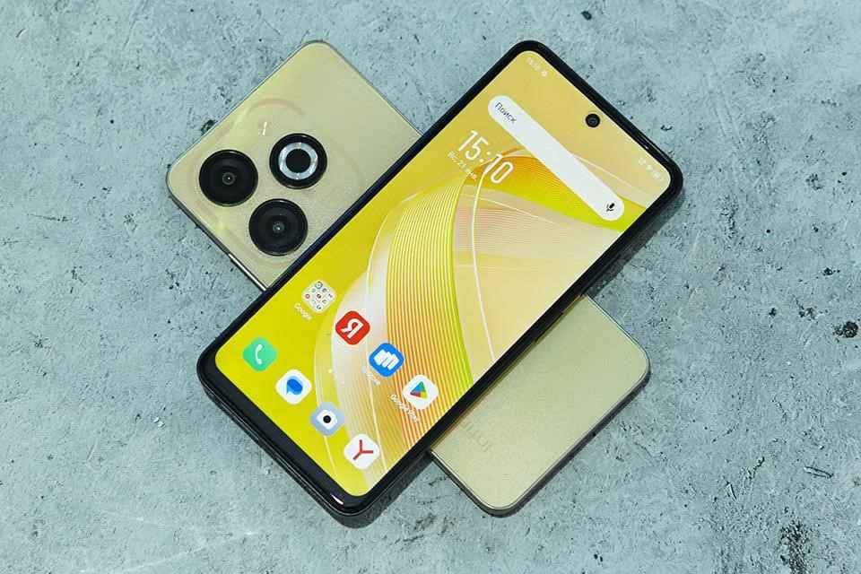 A picture of INFINIX SMART 8 STORAGE 128GB RAM 8GB PRICE 300 000