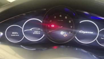 A picture of Porsche cayenne coupe 2023 GCC Used