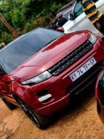 A picture of Range rover evoque model 2012