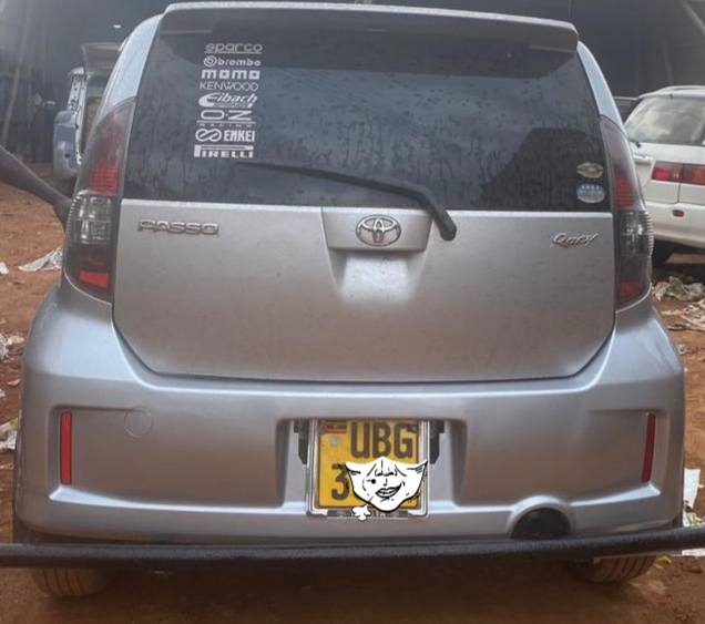 A picture of PASSO ENGINE CAPACITY 1 3VVTI MODEL 2007 PRICE 14 5M