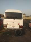 A picture of Toyota coaster bus Needs little body works Engine is good