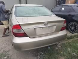 A picture of 2003 Toyota Camry clean Nigerian use with leather seat Price