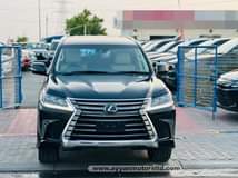 A picture of Lexus LX 450d Model 2019 Color black Fuel Diesel Right