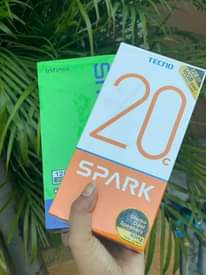 A picture of TECNO SPARK 10C 256GB STORAGE 16GB RAM 6000MAH BATTERY 4G