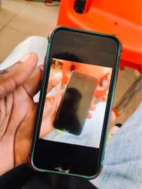 A picture of iPhone 8 plain on sell