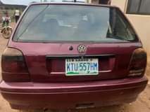 A picture of Used golf 3 automatic at ibafo near ojodu berger call