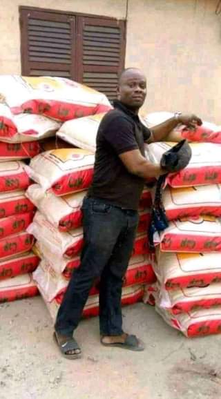 A picture of Auction Of Bags of Rice and Oil Call 09132178348 or
