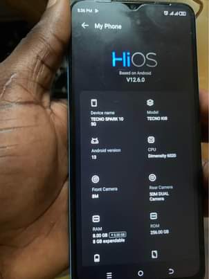 A picture of Tecno
