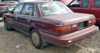 A picture of Super Clean 1989 TOYOTA CAMRY LE MAROON For Just 250k
