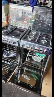A picture of Electric and gas cooker